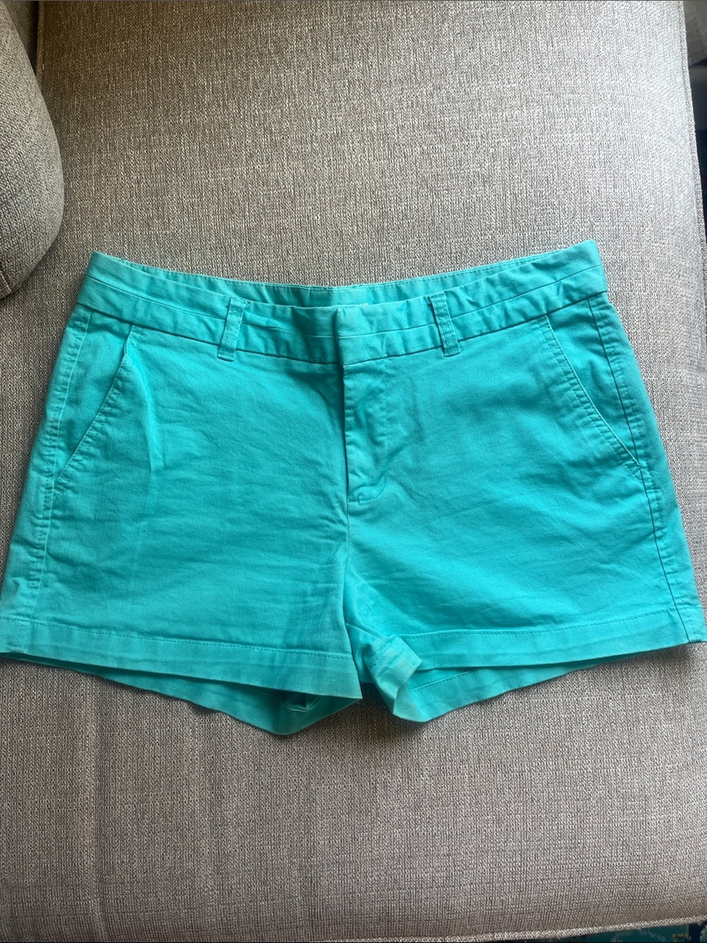 GAP Turquoise Cotton-Blend City 3inch Shorts